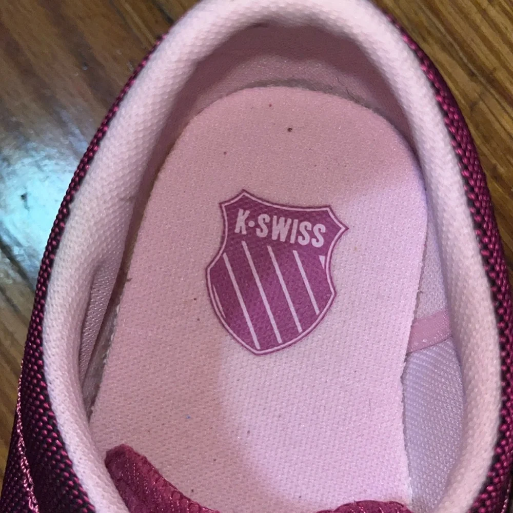 K-Swiss purple sneakers size 6.5